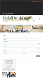 Mobile Screenshot of halaldunia.com